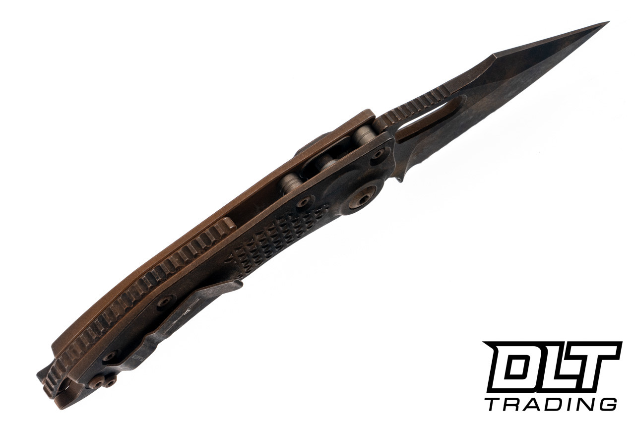 Microtech Stitch Auto - Plague Outbreak Handle - Plague Outbreak