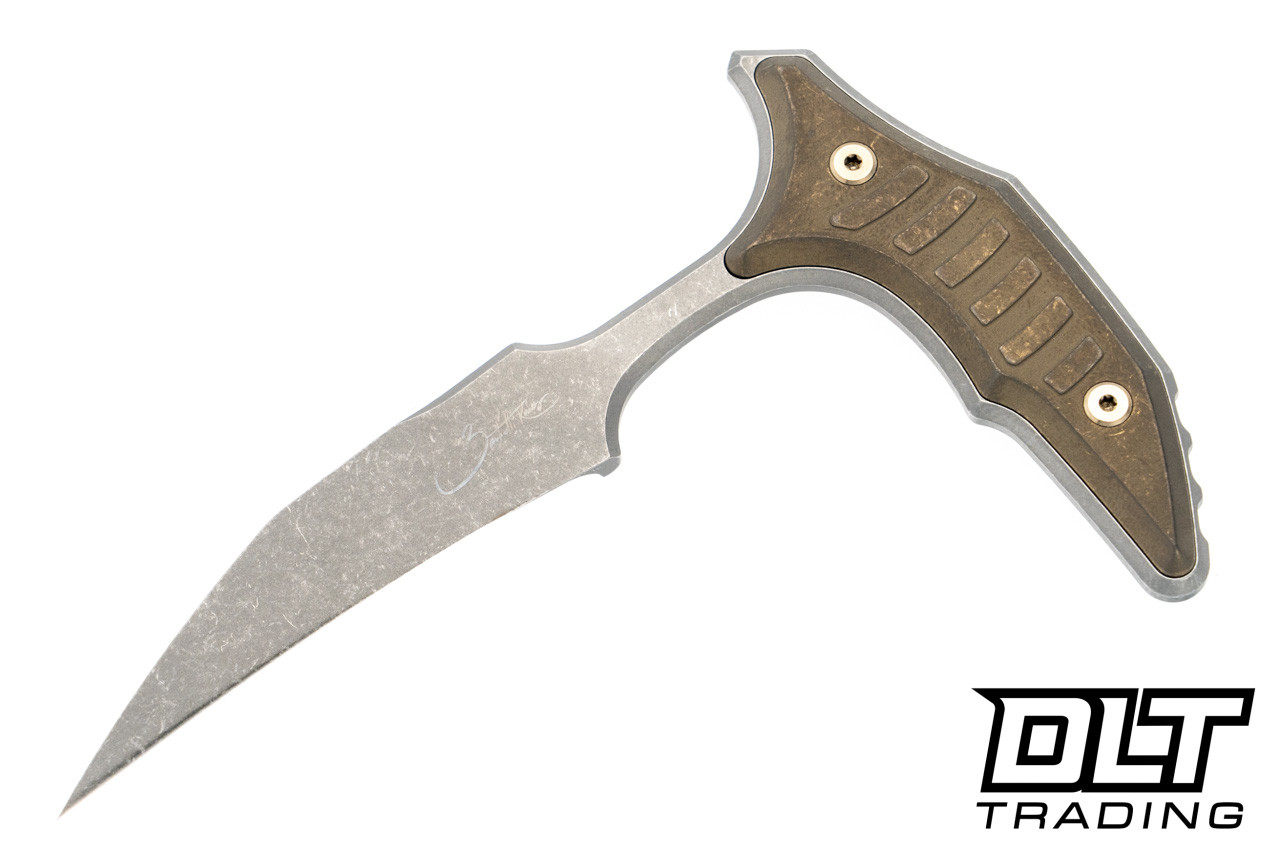 Microtech Bee - Antique Bronze Anodized Titanium - Apocalyptic