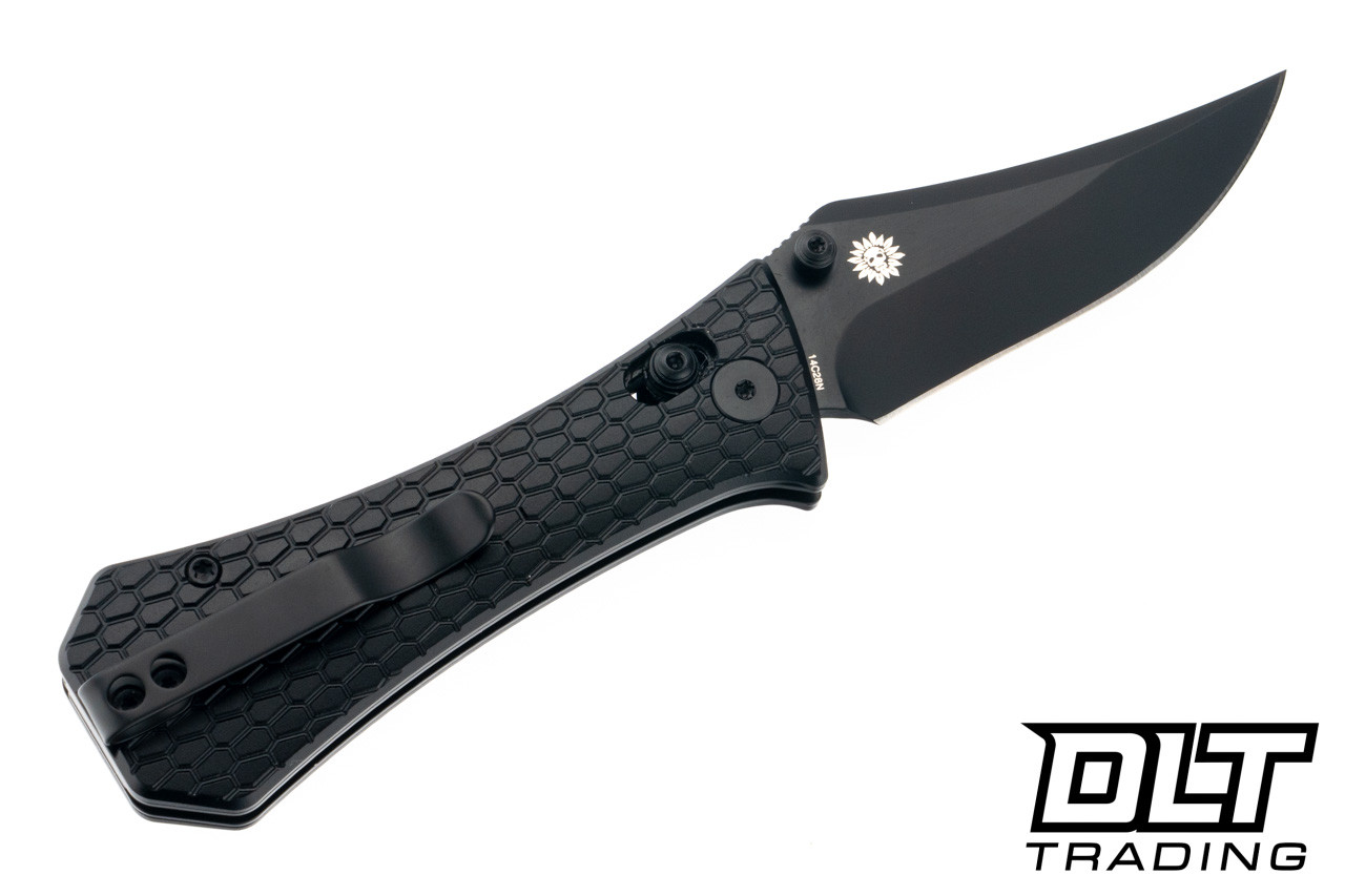 Auxiliary Manufacturing Pocket Bowie Crossbar - Black Milled