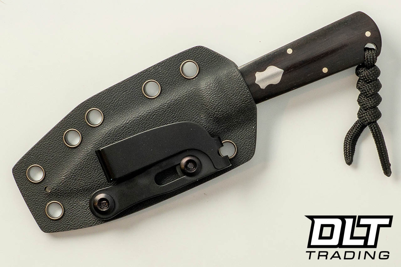 Jack Wolf Knives Gateway FIXedc - Ebony Wood - DLT Trading