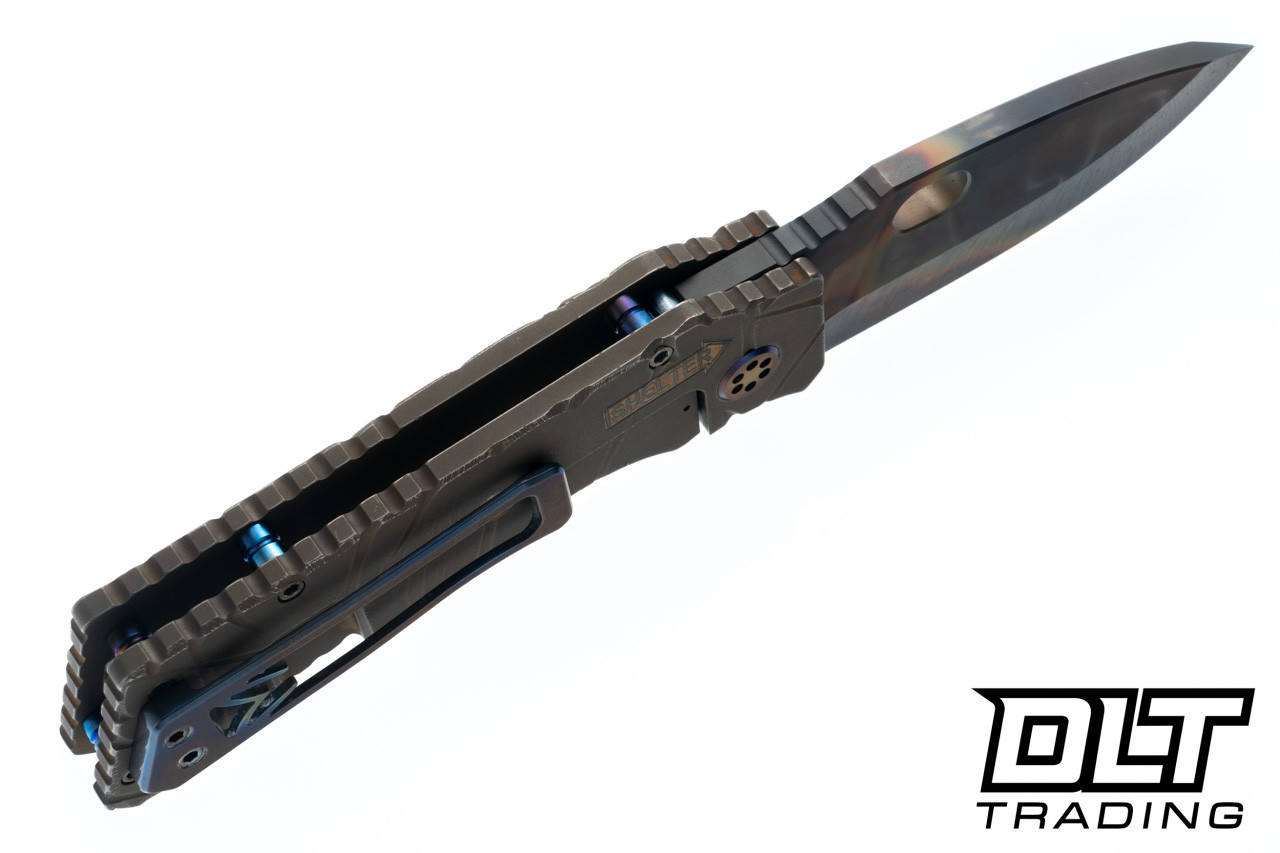 Medford TFF-1 Fat Daddy - Vulcan S35VN - Fallout Titanium - Flamed