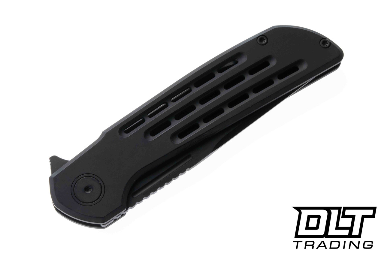 Reate Remedy - Black DLC Elmax Blade - Black PVD Titanium - DLT