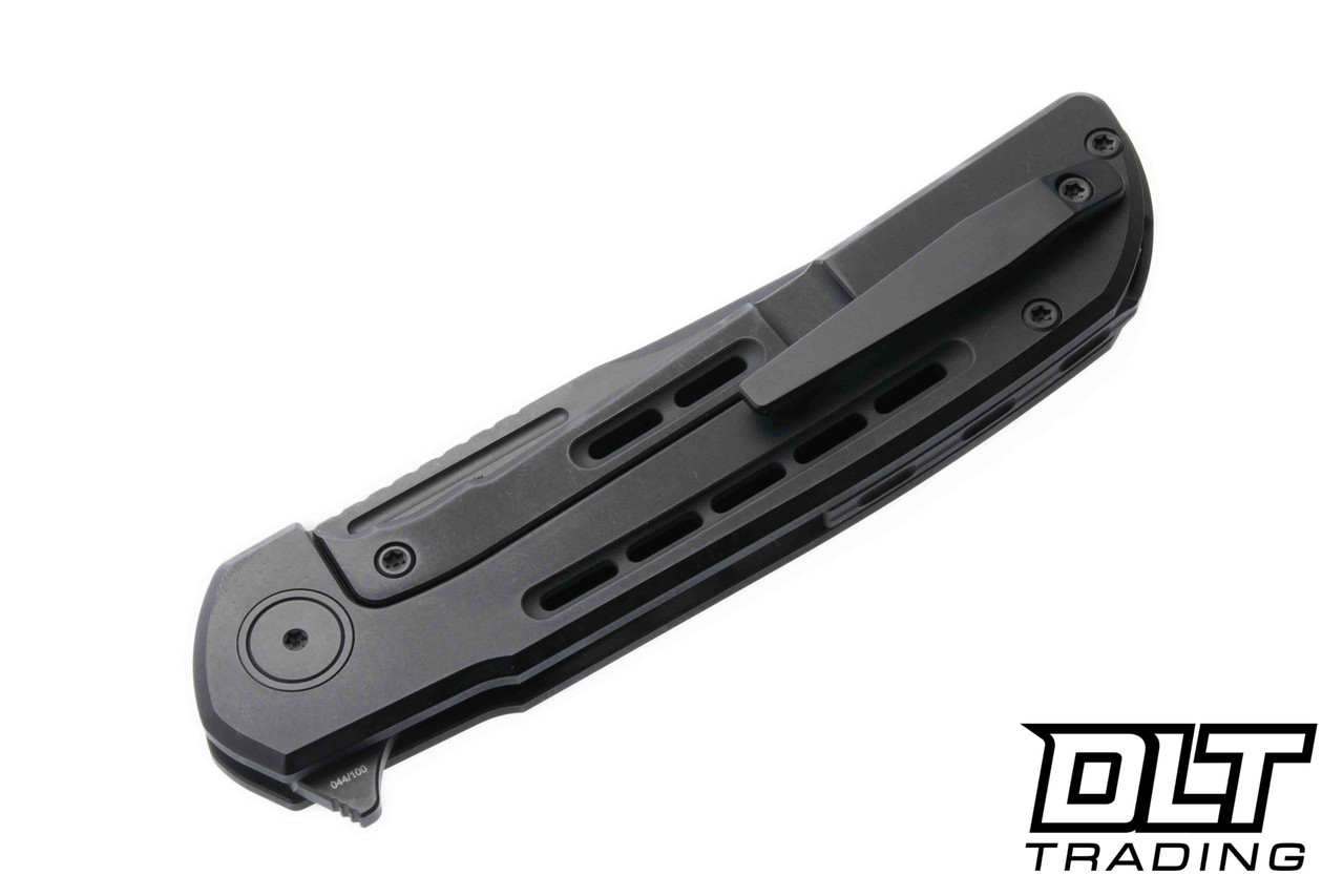 Reate Remedy - Black DLC Elmax Blade - Black PVD Titanium - DLT