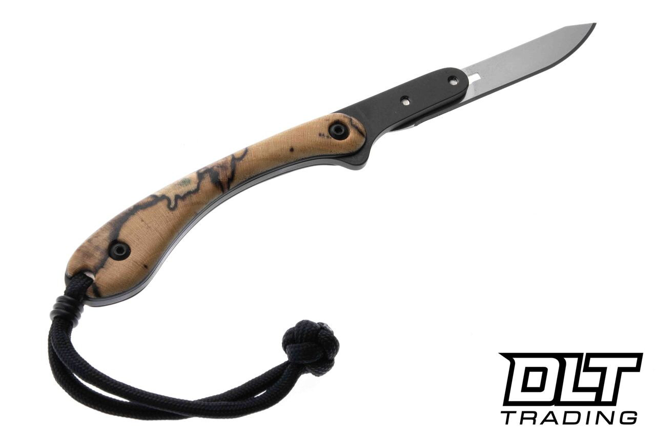 Banzelcroft Scalpel - Spalted Maple - Black Liner - DLT Trading