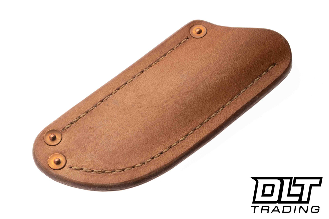 Banzelcroft MEK - Olive Drab Canvas Micarta - Copper Liner - DLT