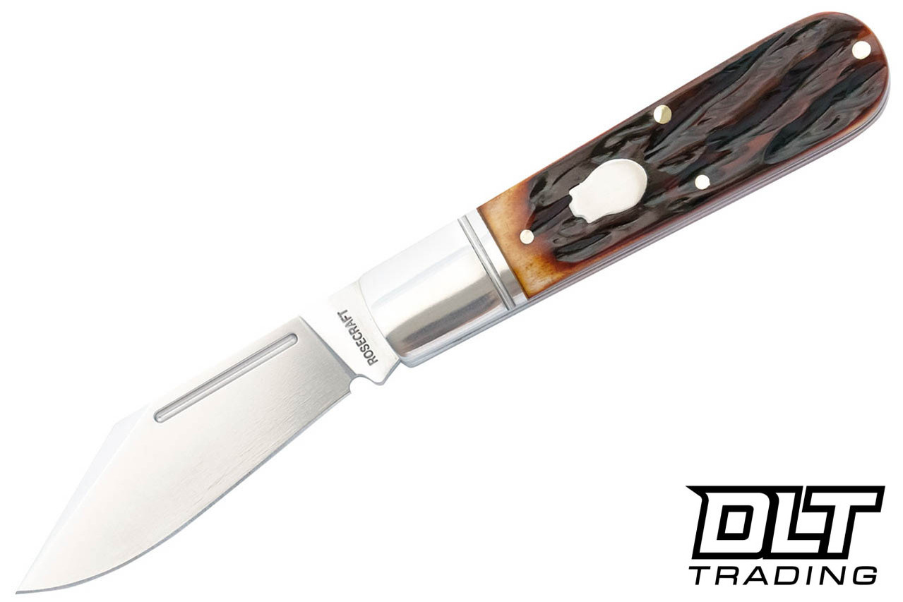 RoseCraft Blades Loosahatchie Jack - Dapper Jigged Bone - Satin