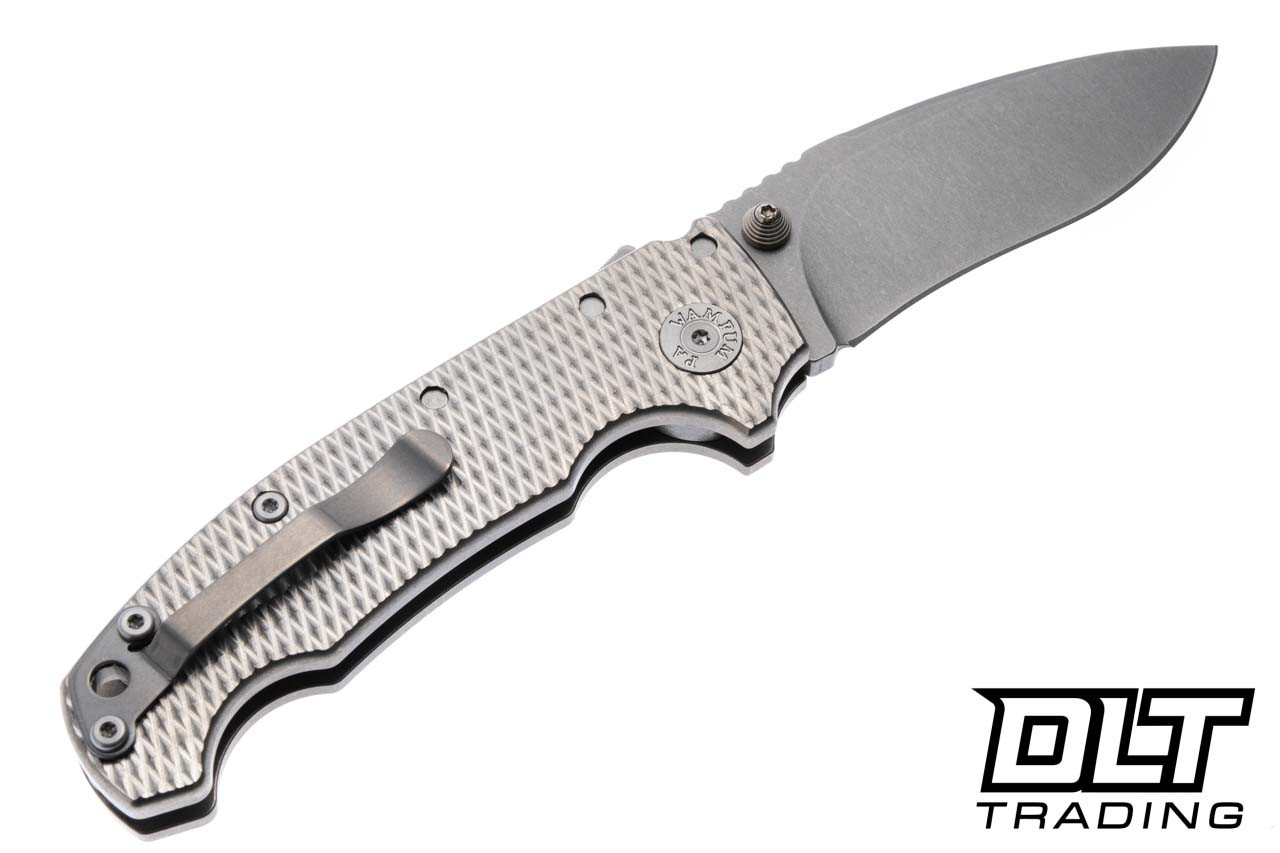 Demko AD20 Kopis 3V - Textured Titanium - DLT Trading