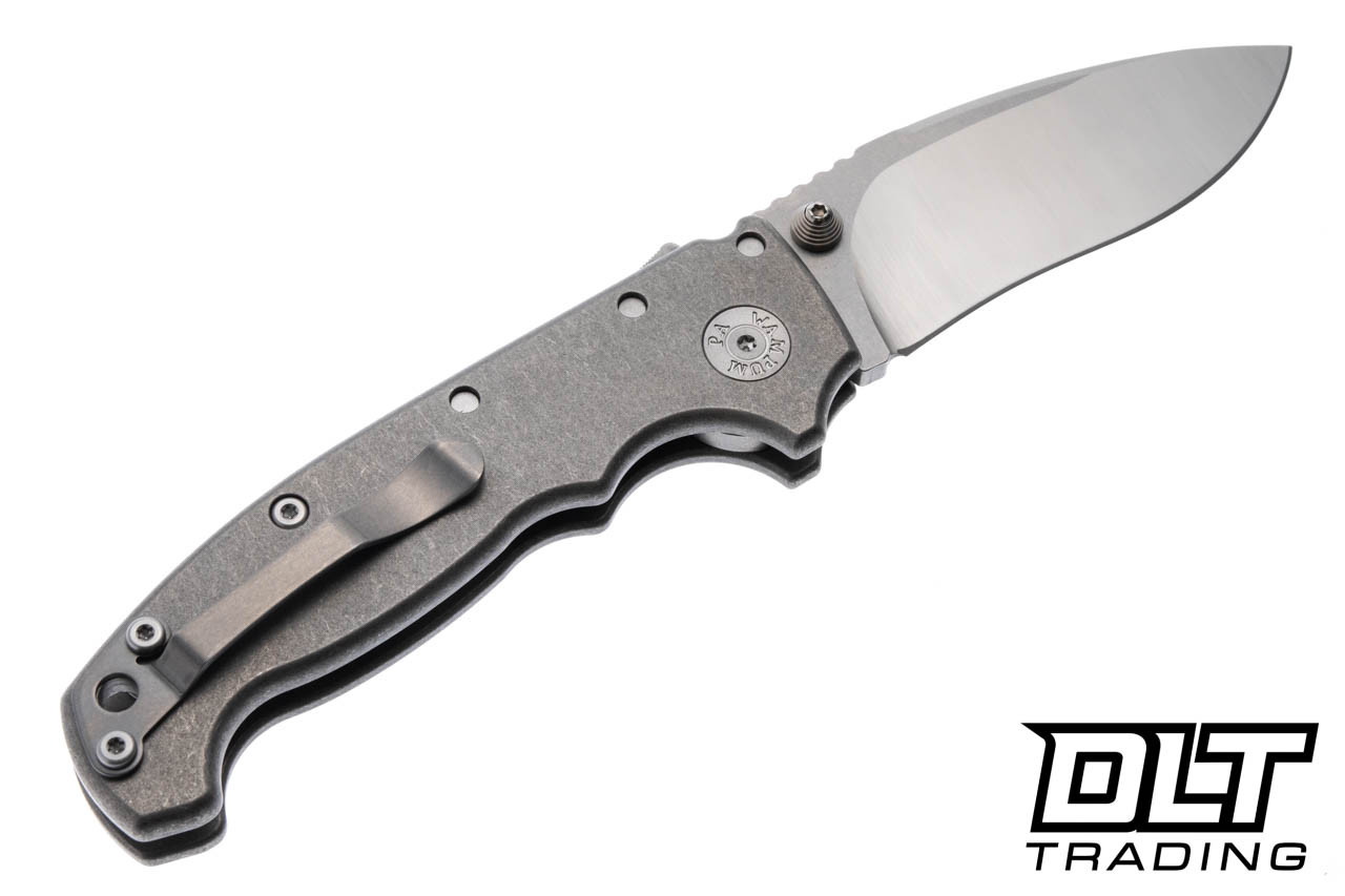 Demko AD20 Kopis 3V - Two Tone Lightweight Smooth Titanium - DLT
