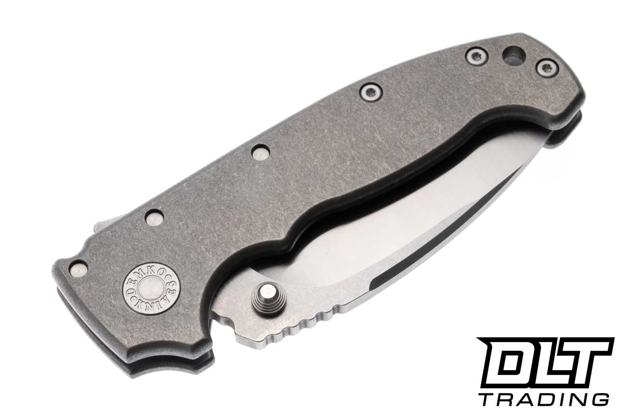 Demko AD20 Kopis 3V - Two Tone Lightweight Smooth Titanium - DLT