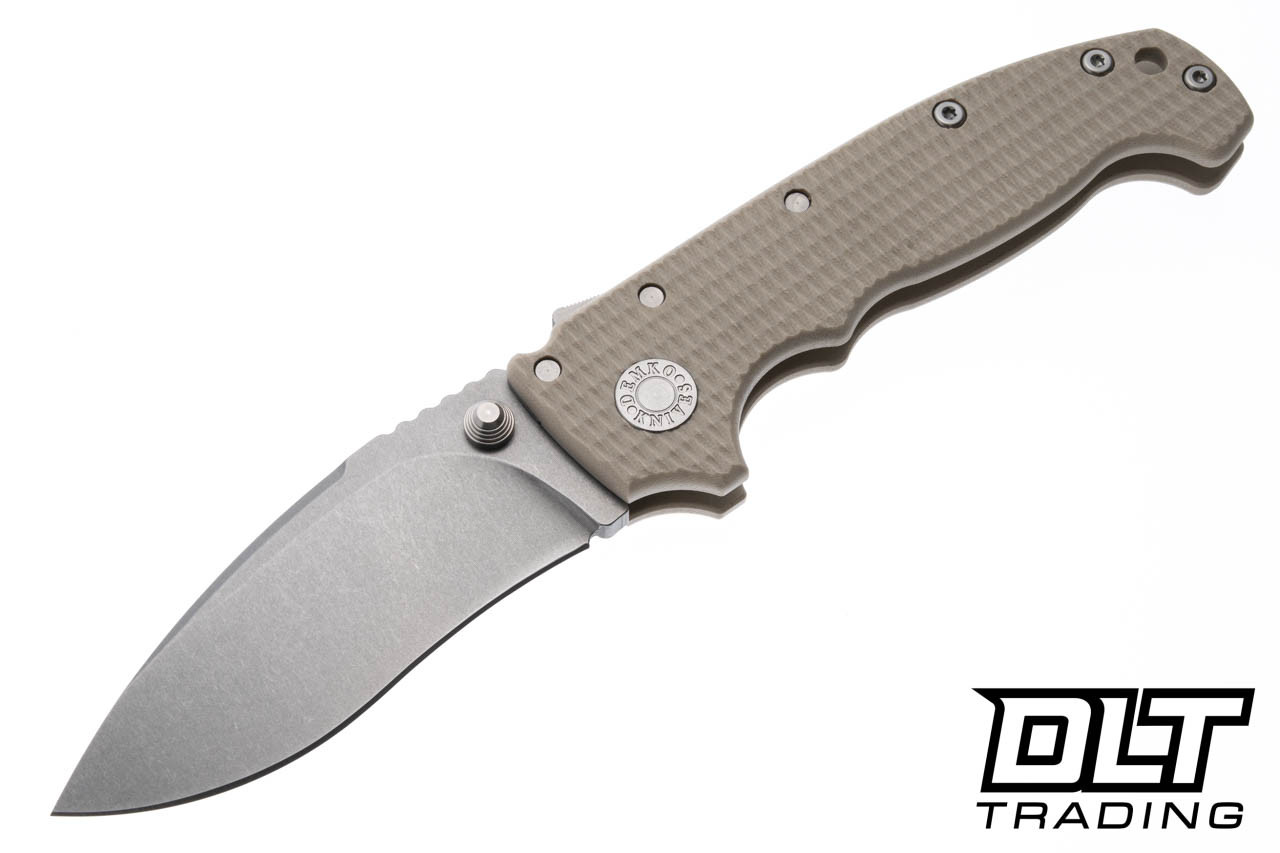 Demko AD20 Kopis 3V - Tan G-10 - DLT Trading