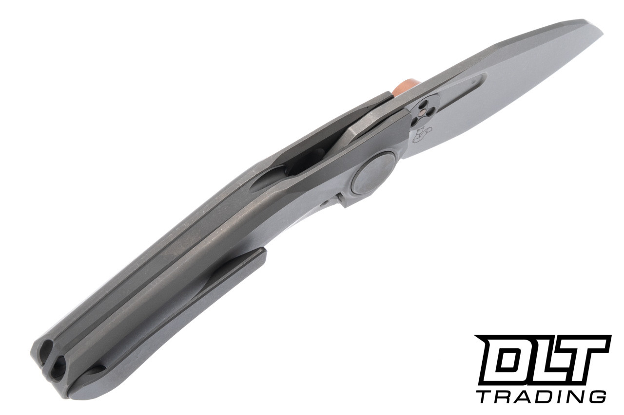 Reate Vulpex VK-FROK Elmax Darkwashed Blade - Darkwashed Titanium