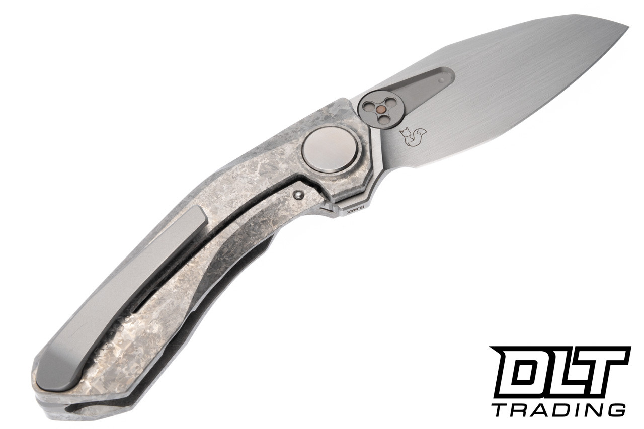 Reate Vulpex VK-FROK Elmax Hand Rubbed Blade - Crystalized