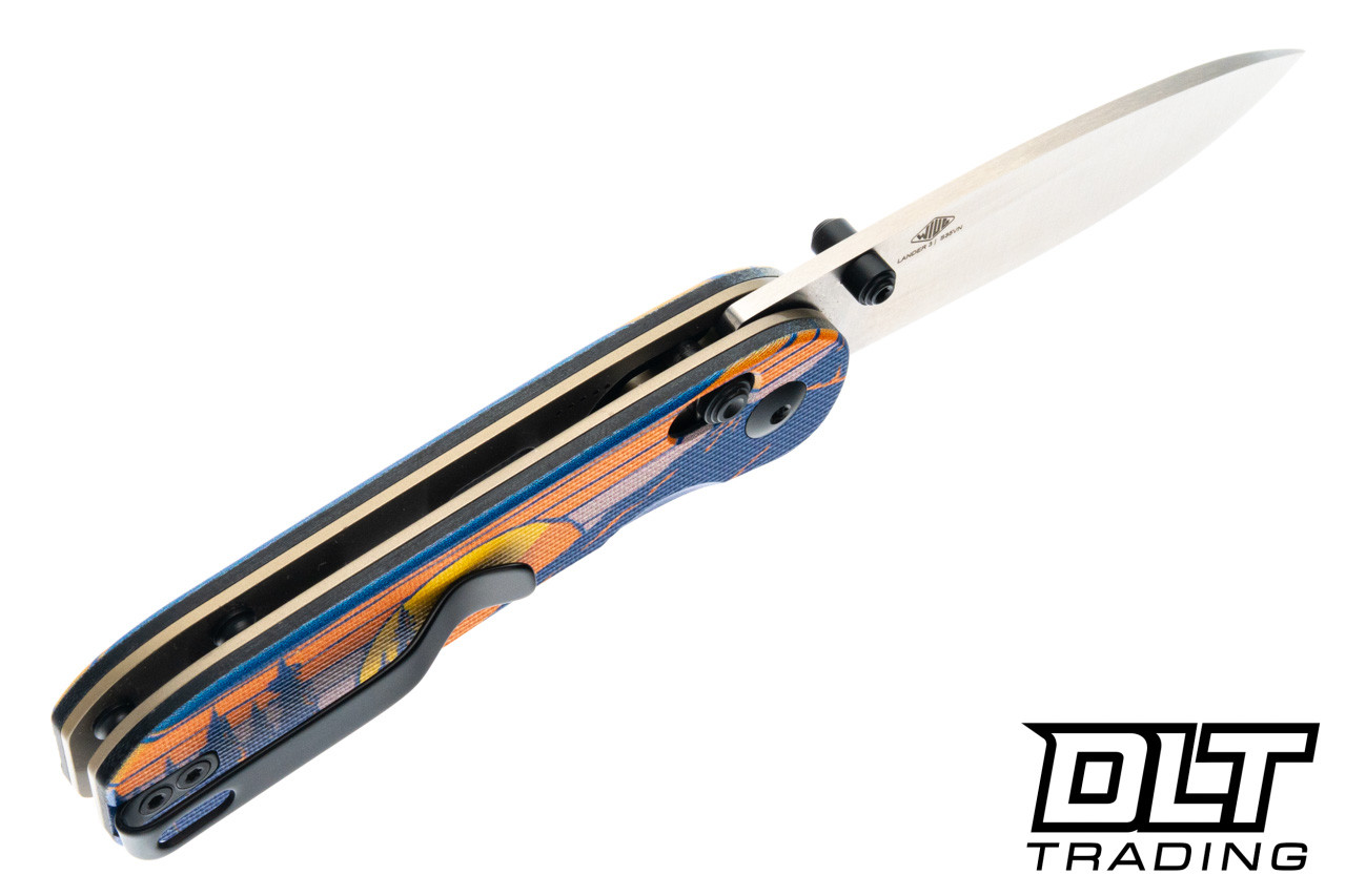 KNAFS Lander 3 - Timberline G-10 - Gray Stonewash S35VN Blade