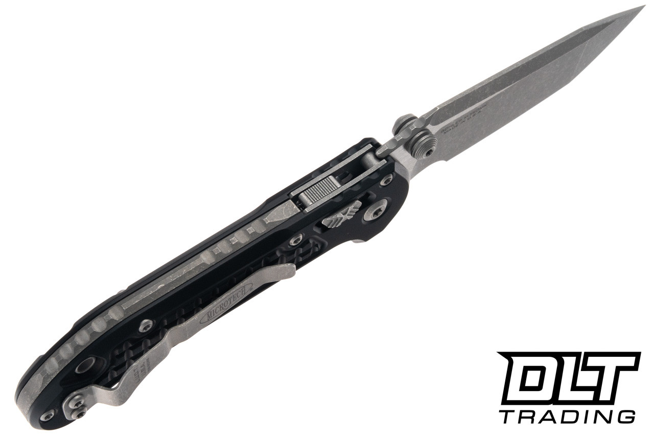 Microtech LUDT Ram-Lok - Black Frag Handle - Apocalyptic Blade
