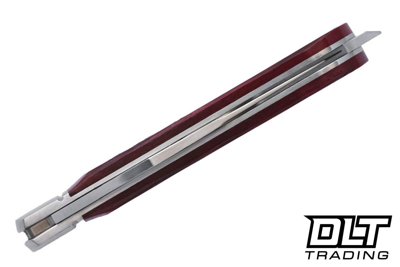 RoseCraft Blades Appalachian Jack - Red Barnboard Jigged Bone