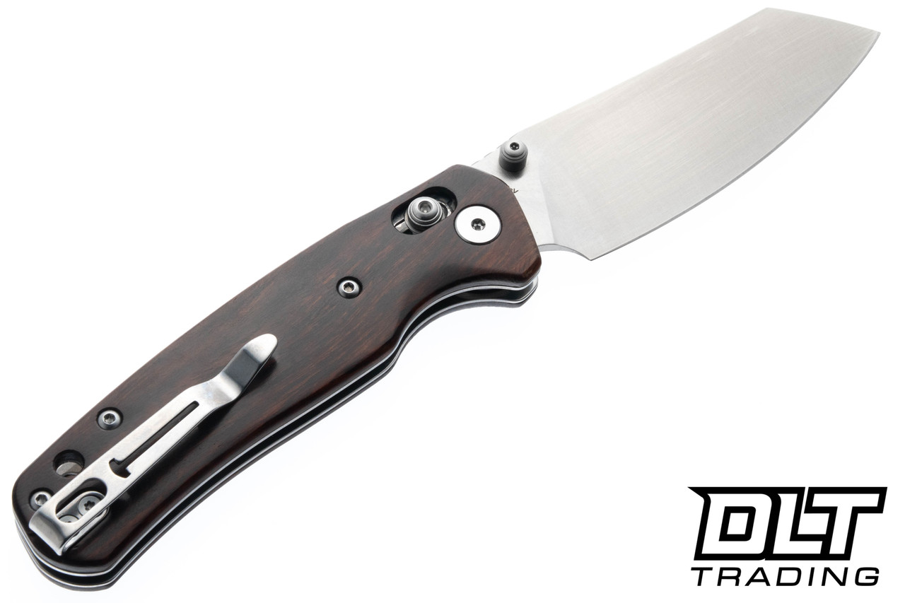 Bestechman Cicada's Wing - Desert Ironwood - Satin 10Cr15MoV Blade
