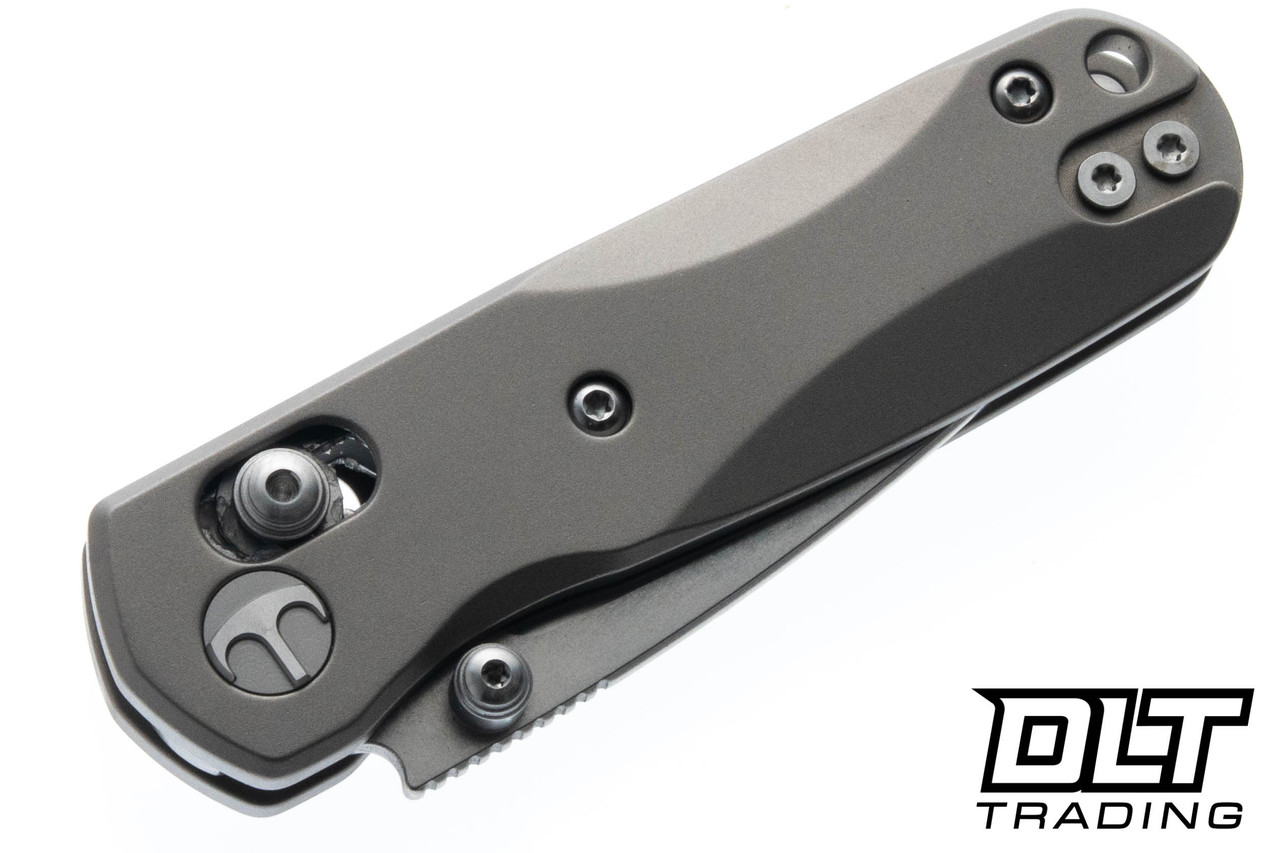 Bestechman Sprite - Natural Bead Blasted Titanium - Stonewashed