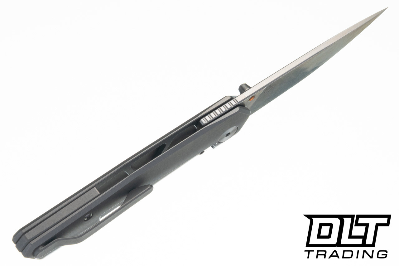 Bestech Knives Vulpex VK-KUZE - Bead Blasted Titanium - Satin