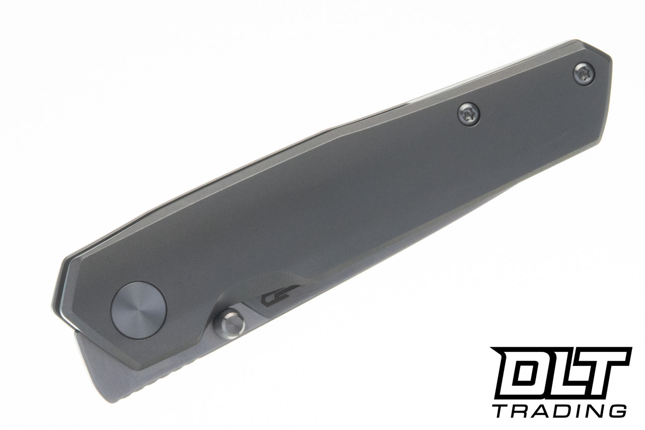 Bestech Knives Vulpex VK-KUZE - Bead Blasted Titanium - Satin