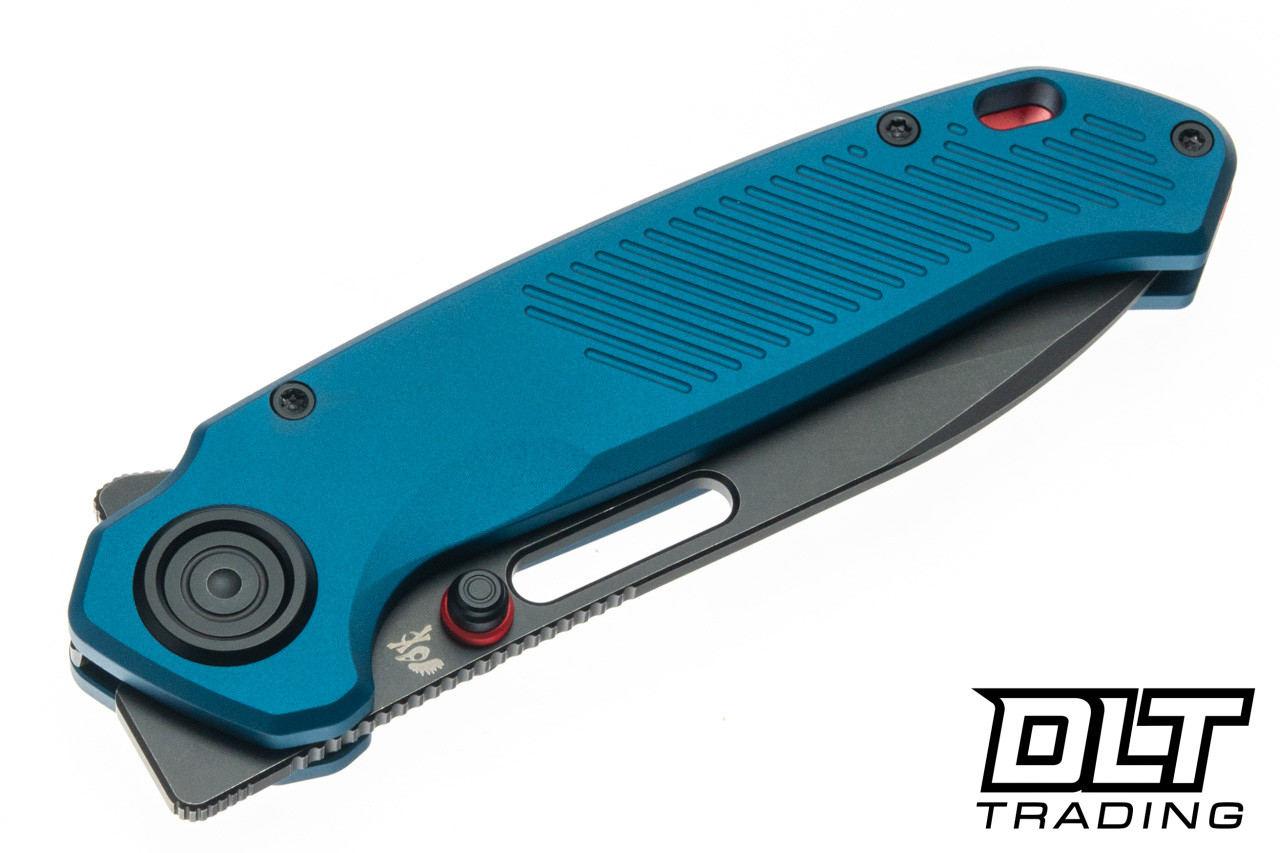 Vosteed Zander - Vanchor Lock - Steel Blue Aluminum - Black