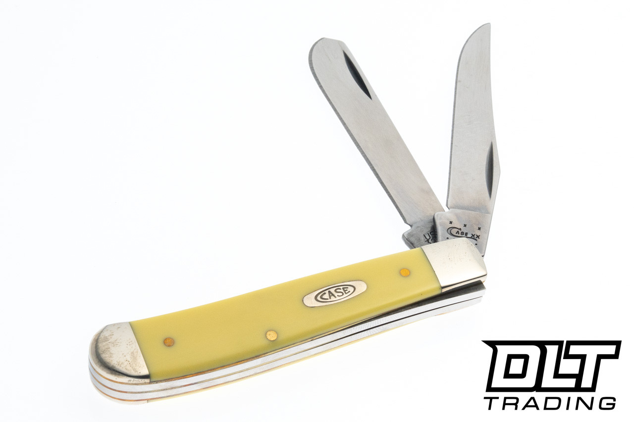 Case Mini Trapper Yellow Handles - 29 (Insider) - DLT Trading