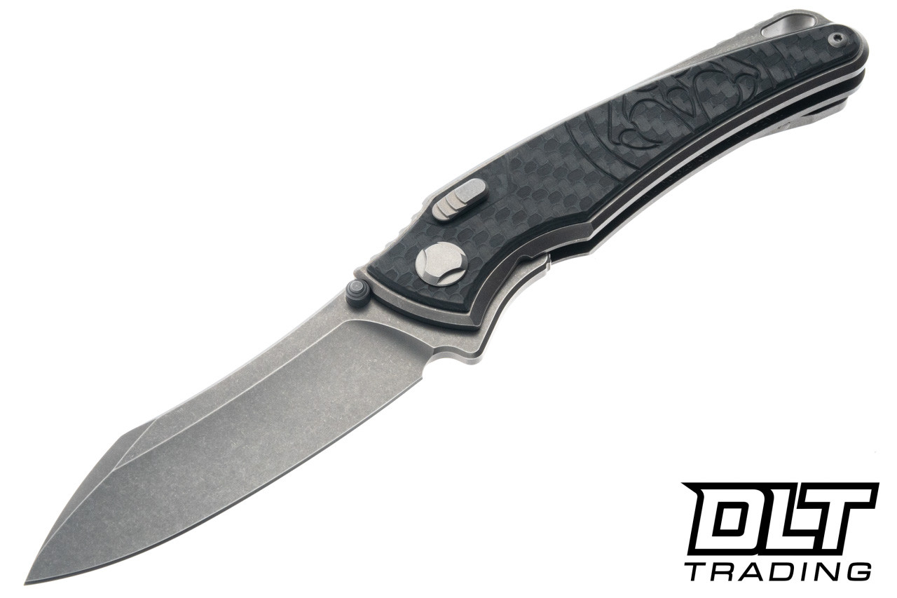 Hawk Talon - Titanium Handle - Carbon Fiber 3K Overlay - M390