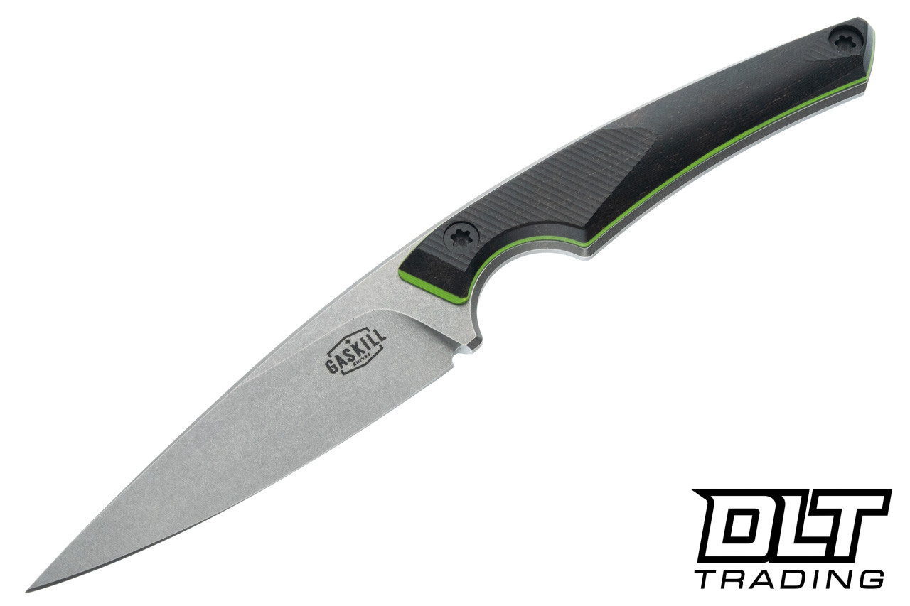 Gaskill Arc - Brazilian Blackheart - Green G-10 Liner - MagnaCut