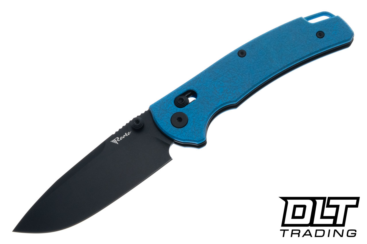 Reate Horizon X - Blue Glass FatCarbon - Black PVD Nitro-X7 Drop