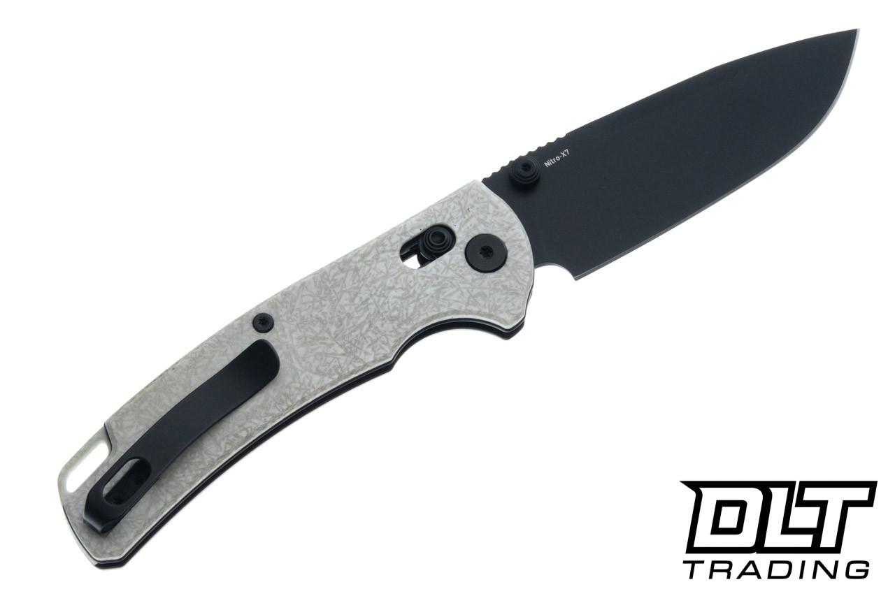 Reate Horizon X - White Glass FatCarbon - Black PVD Nitro-X7 Drop
