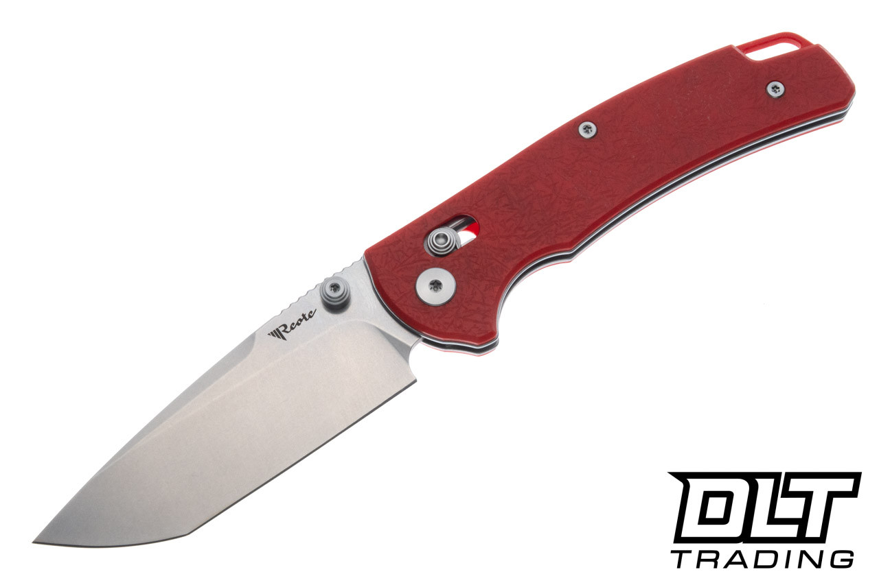 Reate Horizon X - Red Glass FatCarbon - Stonewash Nitro-X7 Tanto