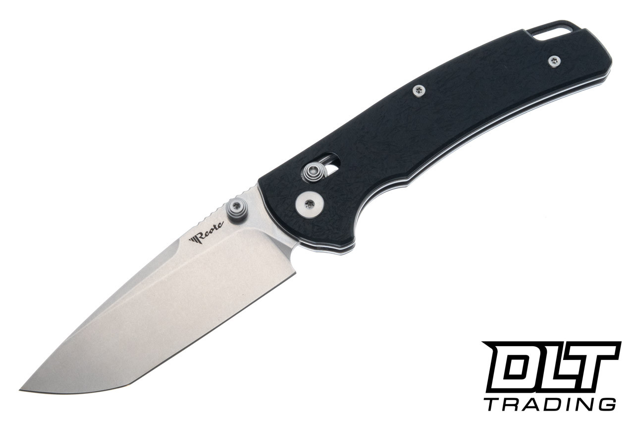 Reate Horizon X - Black Glass FatCarbon - Stonewash Nitro-X7 Tanto