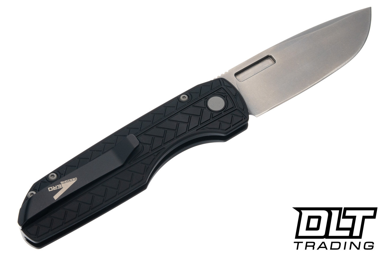 Pro-Tech Vero Synapse 2 - Black Herringbone Textured Aluminum