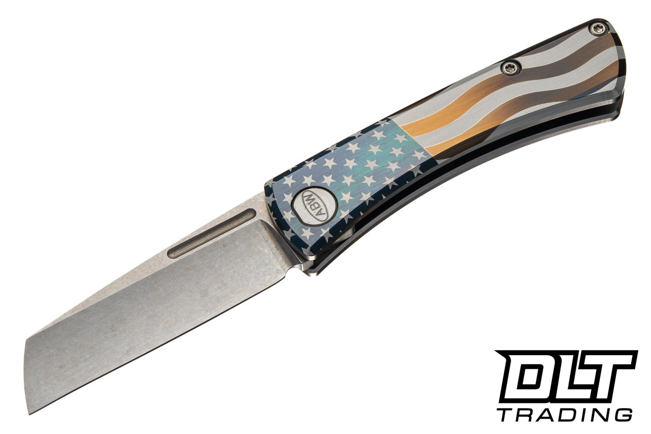 American Blade Works Slip Joint - Stars & Stripes Titanium Handle