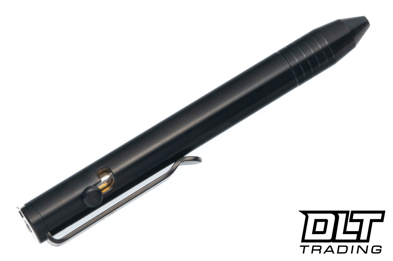 Big Idea Design - Lil Sancho Bolt Action Pen - DLC Black Titanium