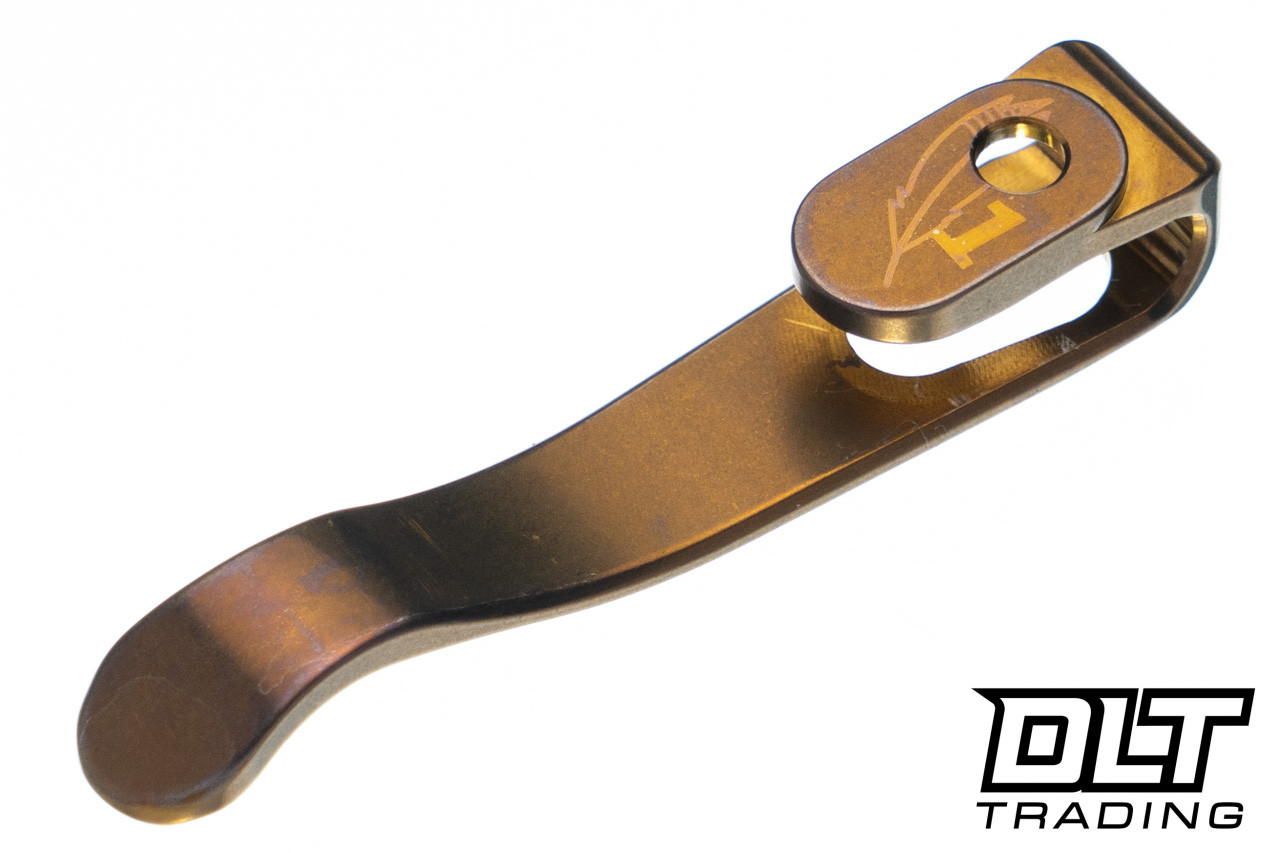 Lynch Northwest Chris Reeve Machined Clip - Model 1 - Bronze