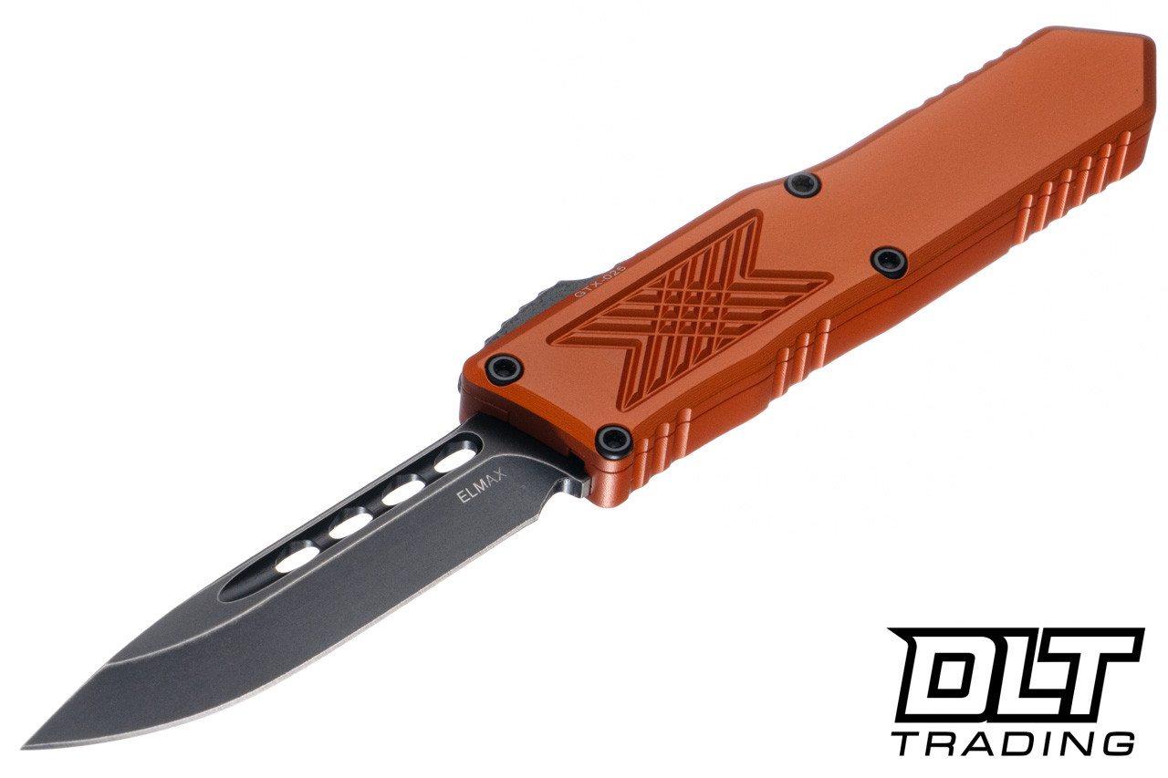 Guardian Tactical GTX-025 OTF - Burnt Orange Aluminum - Dark