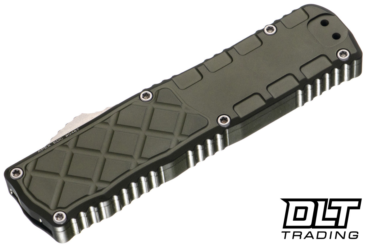 Guardian Tactical Apex EDC - OD Green Aluminum - Stonewash