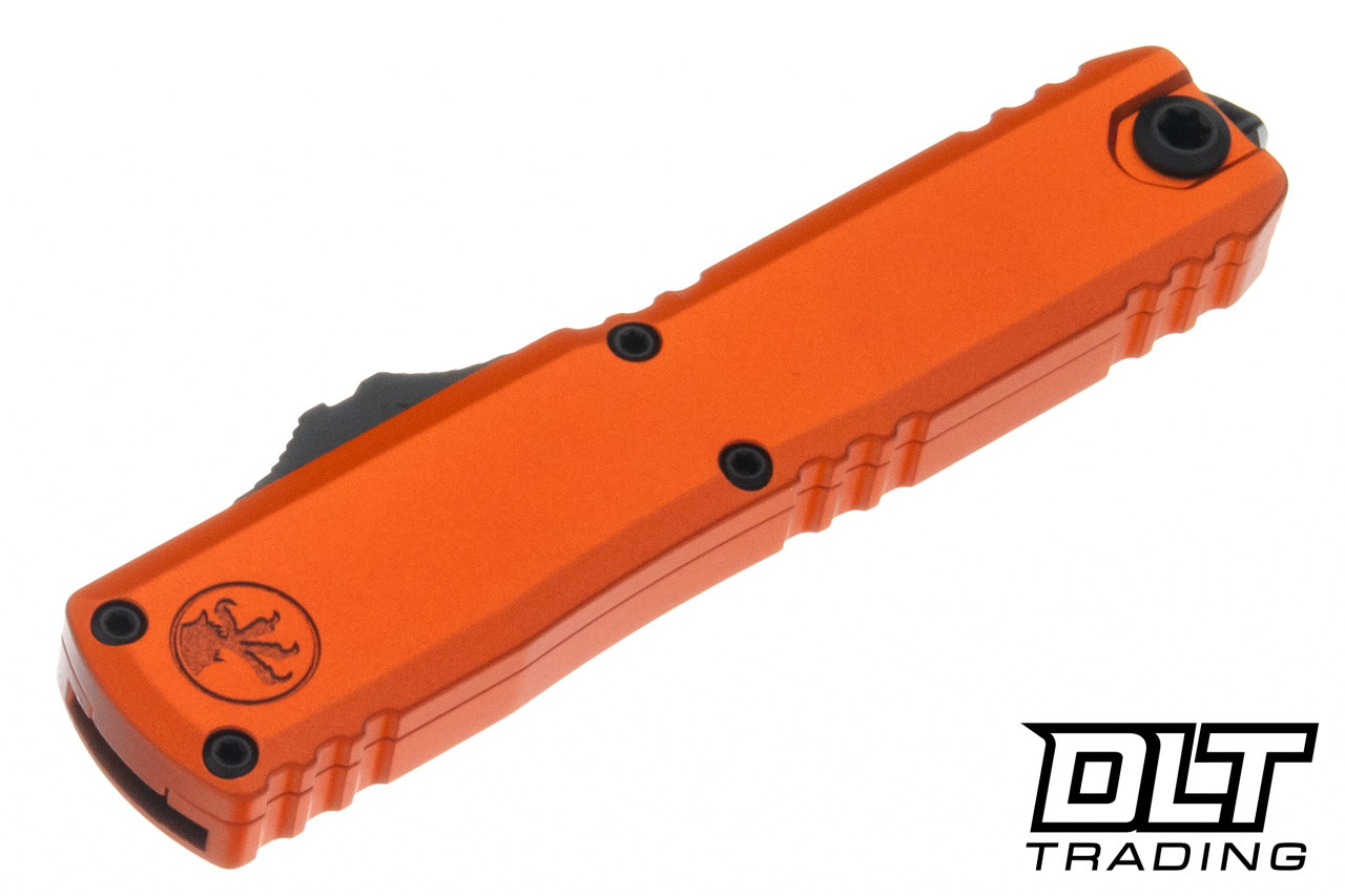 Microtech UTX-70 Gen IV S/E - Orange Handle - Black Blade - 11484
