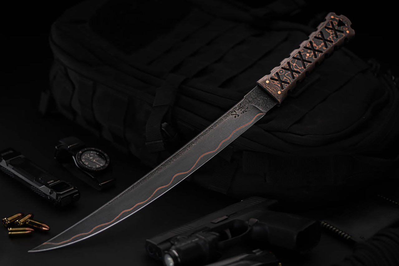 WAKU　27cm Williams Blade Design Shobu Zukuri Wakizashi 