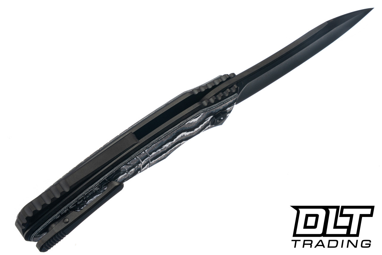 Black Hawk Talon ガスガン Hawk Talon Auto - DLC Titanium - White Storm Crosscut Overlay