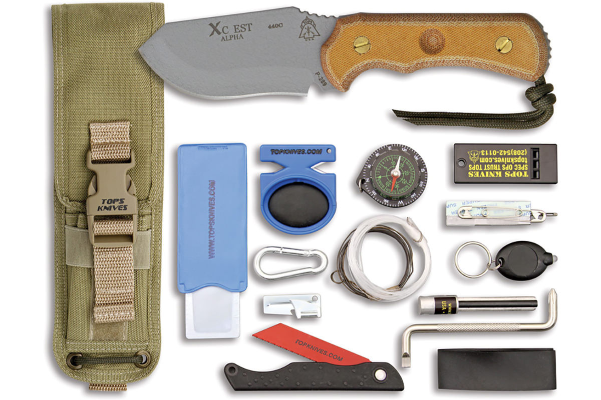 TOPS XcEST Alpha Tan Sheath DLT Trading