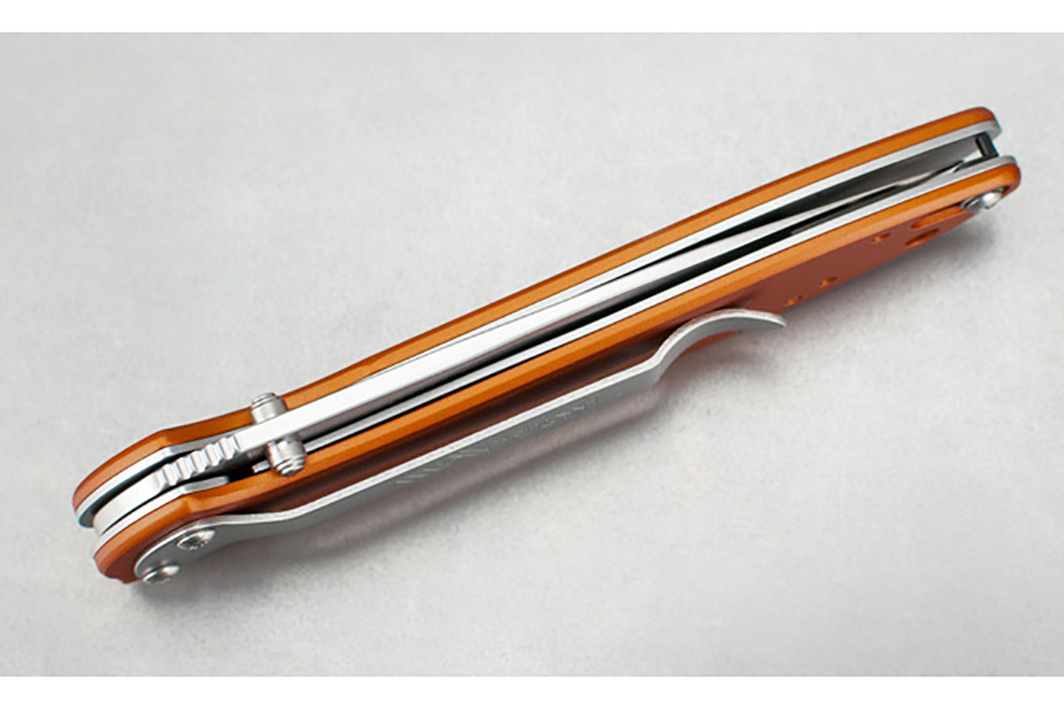 Kershaw Leek 1660OR Orange Knife | Anodized Aluminum | USA Made
