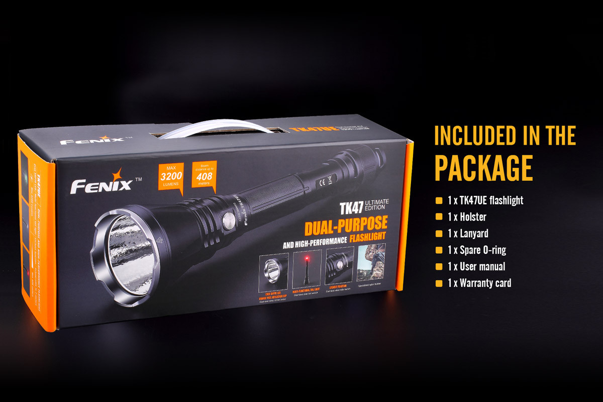 TKT Fenix TK47 Ultimate Edition Flashlight - DLT Trading