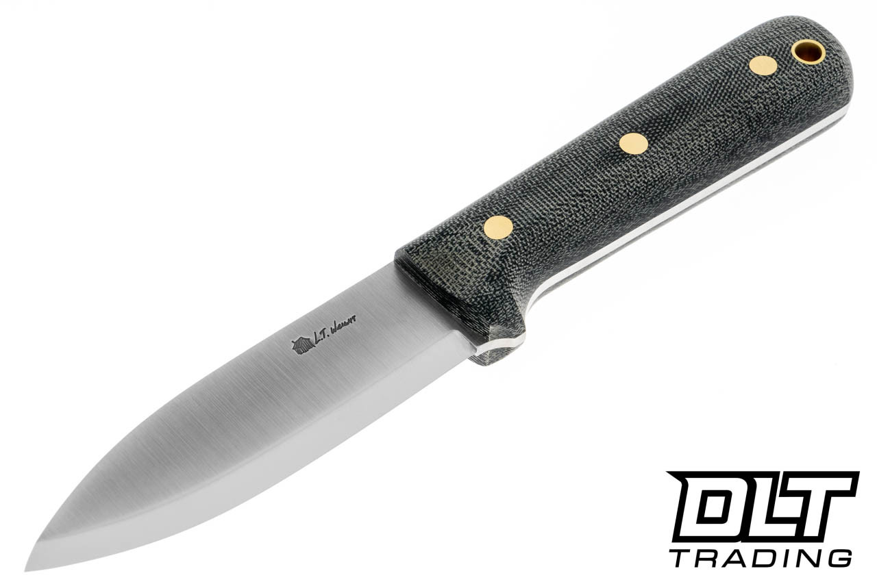 LT Wright | Genesis - Black Micarta - Matte Finish