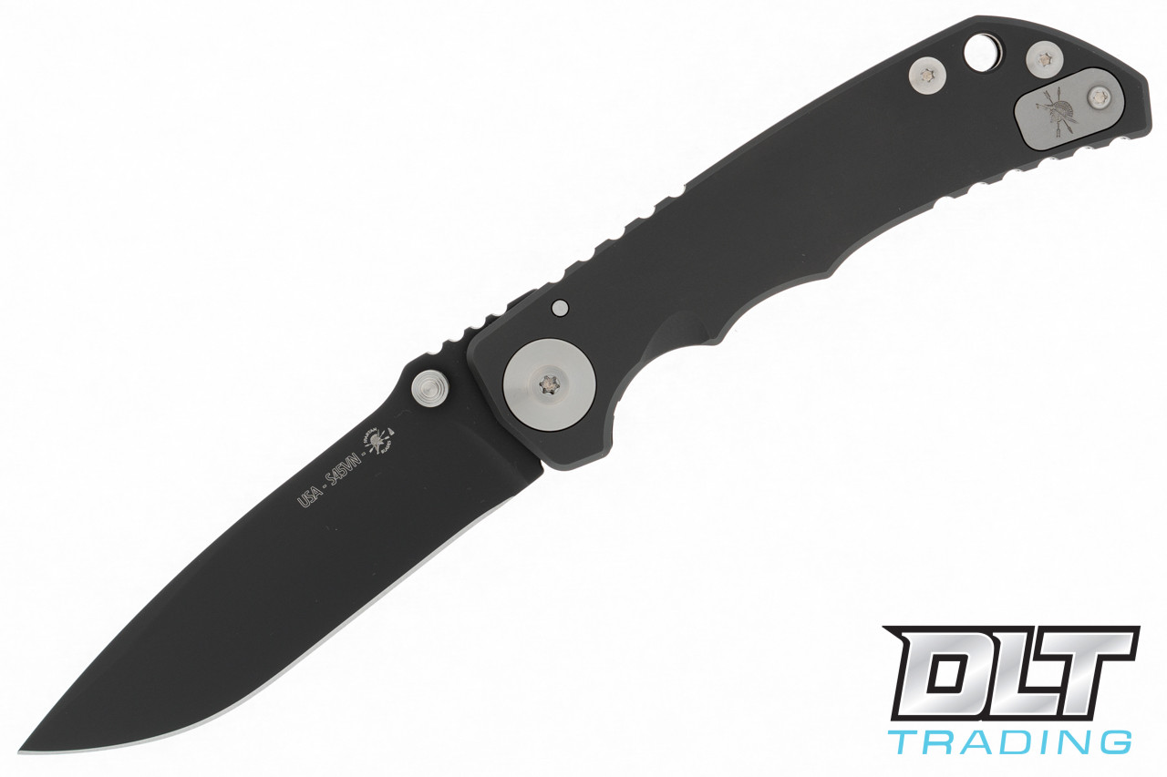 Spartan Harsey Folder, Black Blade, Black Handle