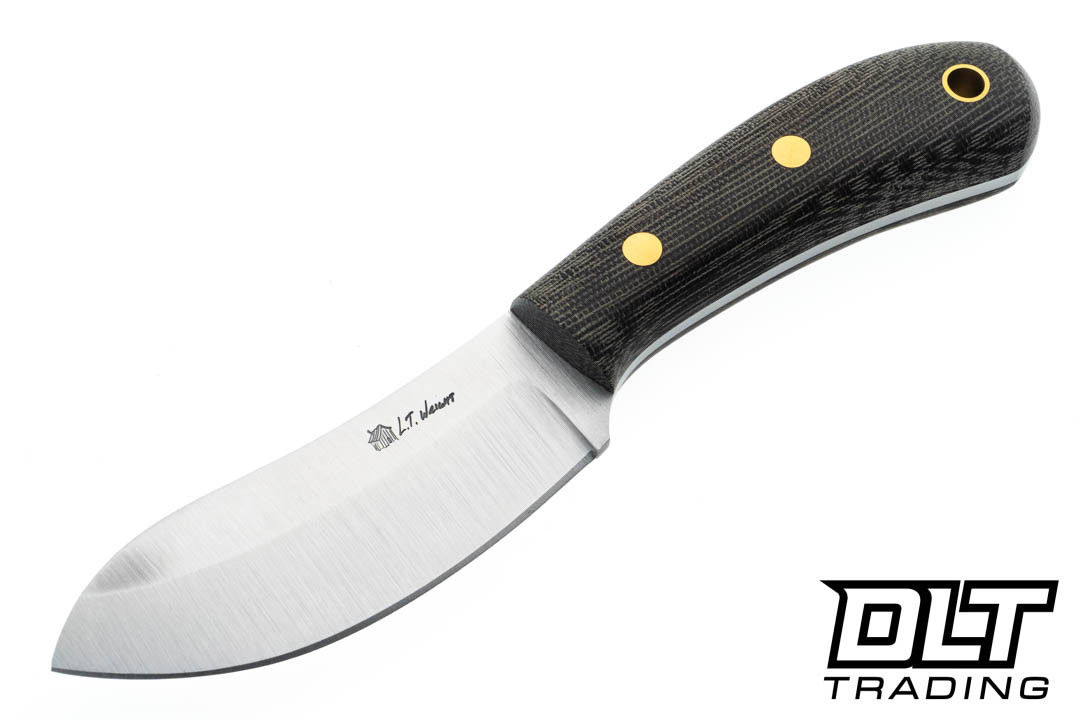LT Wright | Camp MUK 3V - Saber - Green Micarta