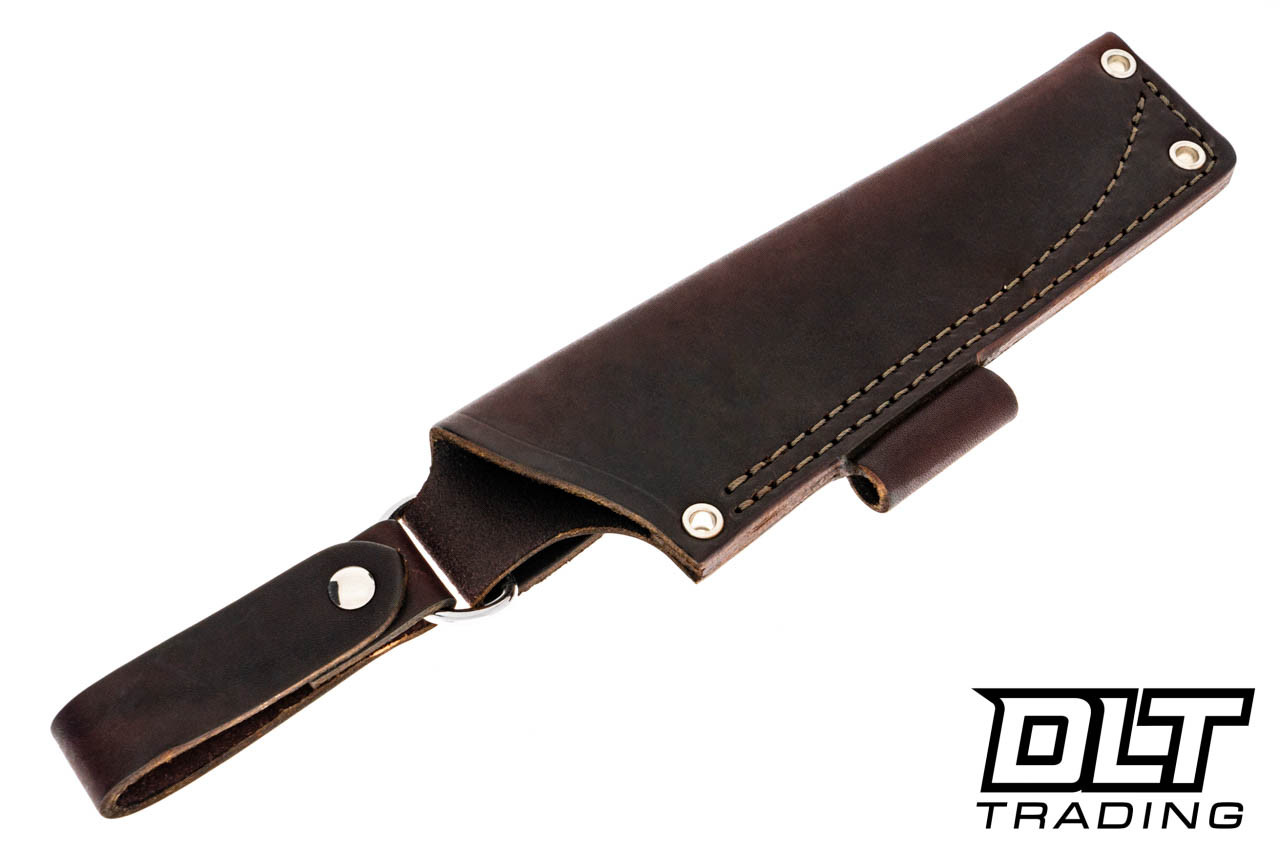 LT Wright | GNS A2 - Scandi - Natural Micarta