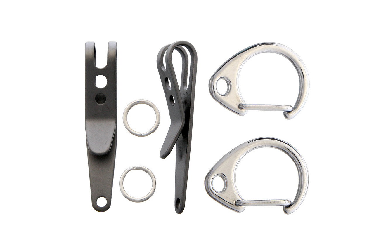 アクセサリー C5 TEC Accessories P-7 Suspension Clip - 2 Pack - Black - DLT Trading