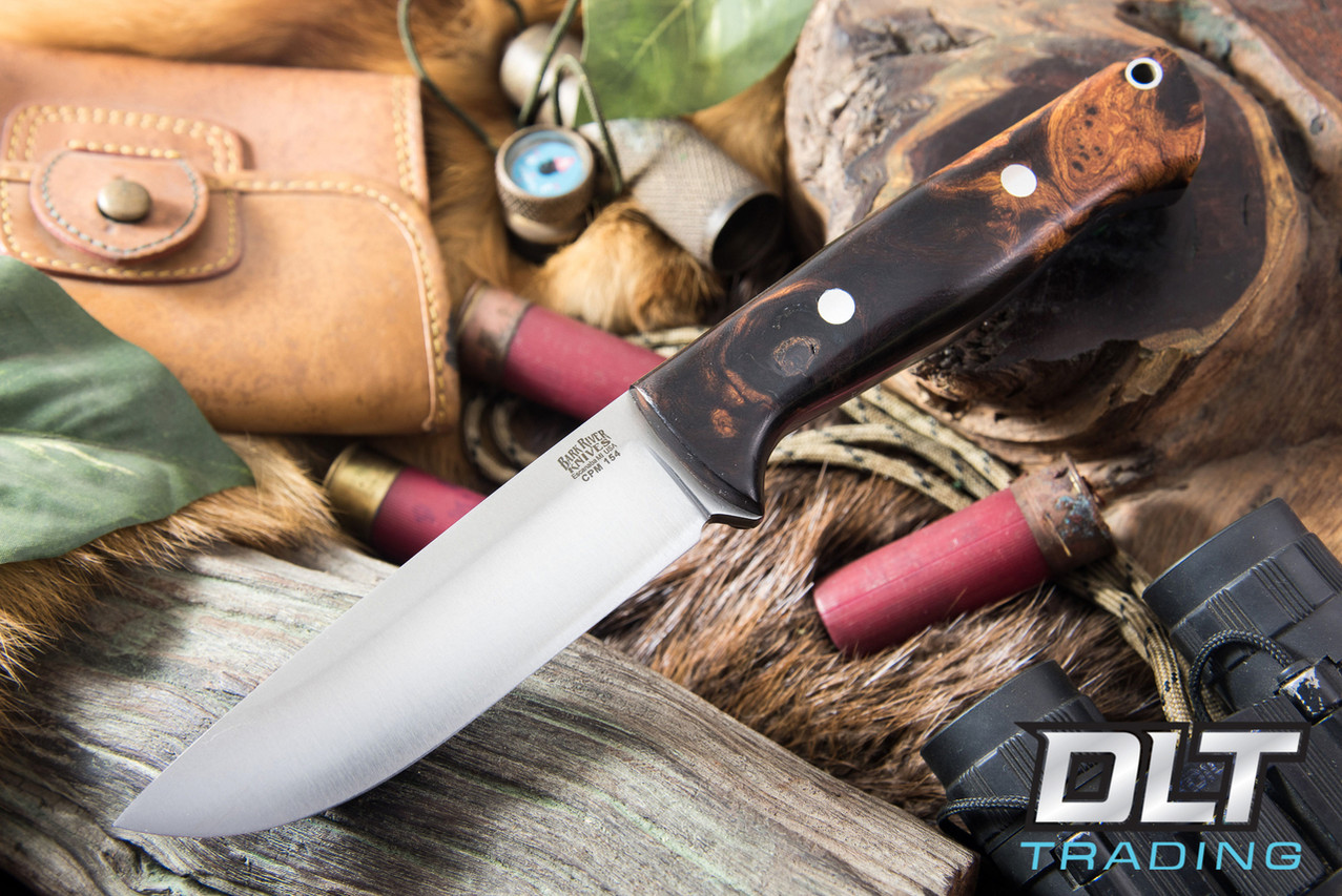 Bark River Knives | Bravo 1 Hunter CPM-154 - Desert Ironwood Burl