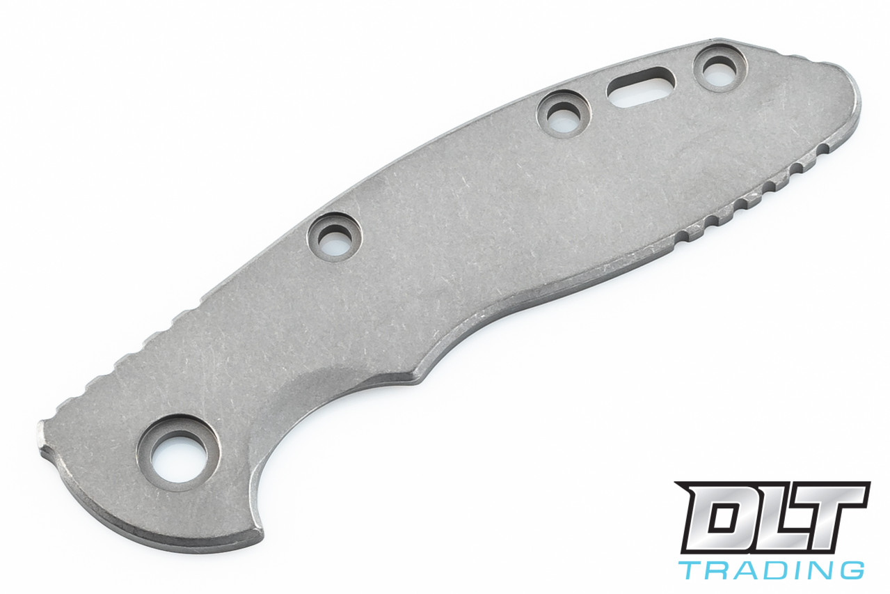Hinderer 3" XM18 Smooth Titanium Handle Scale Working Finish DLT